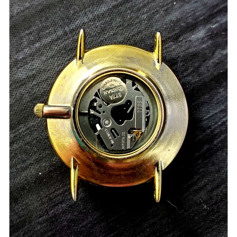 EXTREMELY Rare Vintage Lucerne Swiss Inspired Split Case Watch Bubble Crystal - Picture 9 of 15